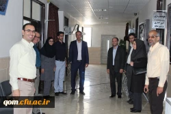 بازدید مسئولین هوشمند سازی دانشگاه از پردیس  های استان قم