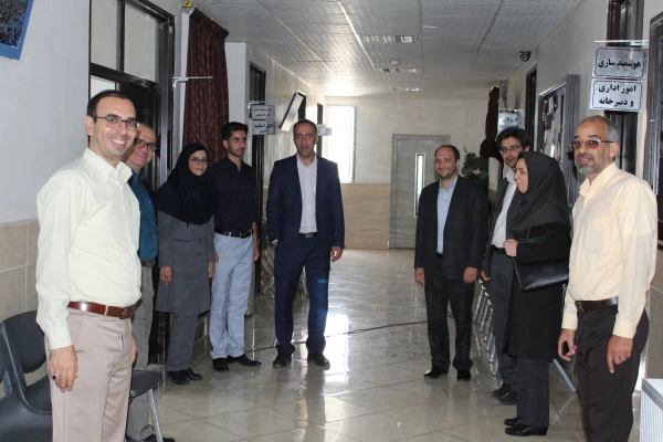 بازدید مسئولین هوشمند سازی دانشگاه از پردیس  های استان قم