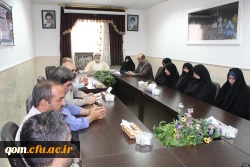 مراسم تودیع  و معارفه سرپرست پردیس حضرت معصومه(س)