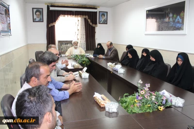 مراسم تودیع  و معارفه سرپرست پردیس حضرت معصومه(س)