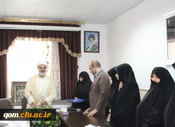 مراسم تودیع  و معارفه سرپرست پردیس حضرت معصومه(س)