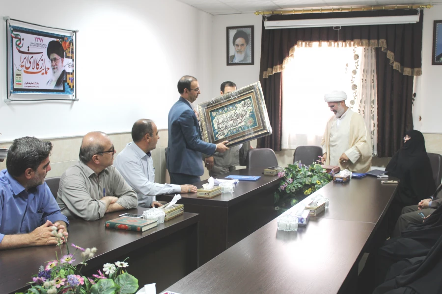 مراسم تودیع  و معارفه سرپرست پردیس حضرت معصومه(س)