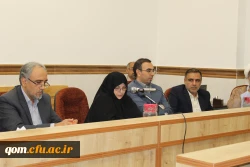 آیین تکریم و قدرانی از حجت الاسلام و المسلمین دکتر زارعی رضایی سرپرست سابق و معرفی جناب آقای محمدپور به عنوان سرپرست جدید مدیریت امور پردیس های استان قم