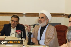 آیین تکریم و قدرانی از حجت الاسلام و المسلمین دکتر زارعی رضایی سرپرست سابق و معرفی جناب آقای محمدپور به عنوان سرپرست جدید مدیریت امور پردیس های استان قم