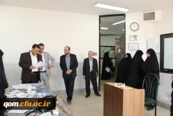 بازدید سرپرست مدیریت امور پردیس های استان قم از پایگاه های مصاحبه پذیرفته شدگان چند برابر ظرفیت در آزمون سراسری 97