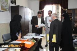 بازدید سرپرست مدیریت امور پردیس های استان قم از پایگاه های مصاحبه پذیرفته شدگان چند برابر ظرفیت در آزمون سراسری 97