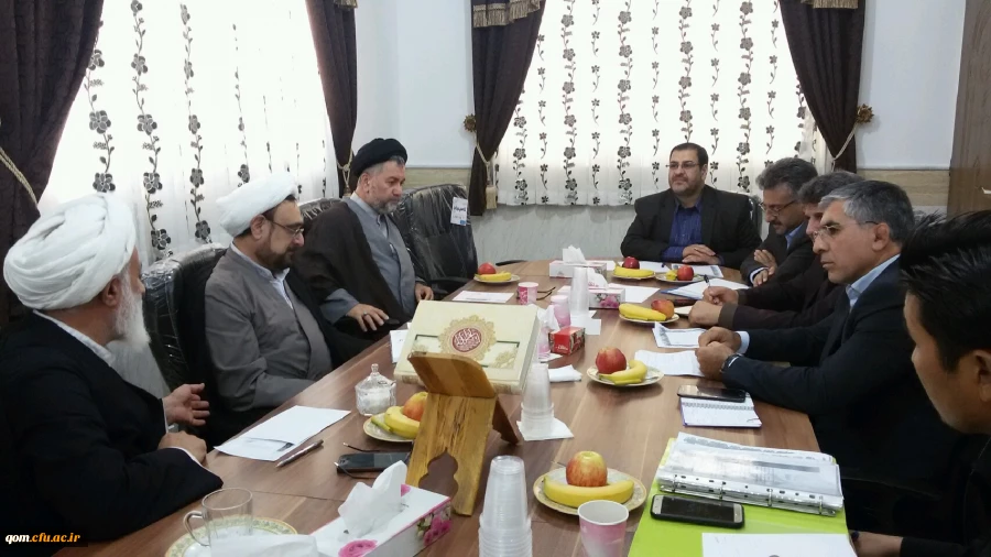 کارگروه اجرایی تفاهم نامه فی مابین حوزه علمیه قم و دانشگاه فرهنگیان در دانشگاه فرهنگیان استان قم برگزار گردید.
