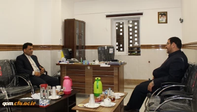 بازدید دکتر علی محمدی سرپرست معاونت فرهنگی و اجتماعی دانشگاه فرهنگیان مدیریت امور پردیس های از استان قم