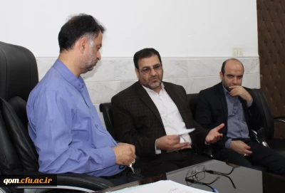 جلسه هماهنگی ستاد نکوداشت استان قم با مدیر کل آموزش و پرورش استان
