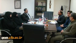 برگزاری جلسه بررسی زمینه ­های همکاری دانشگاه فرهنگیان استان قم و جهاد دانشگاهی