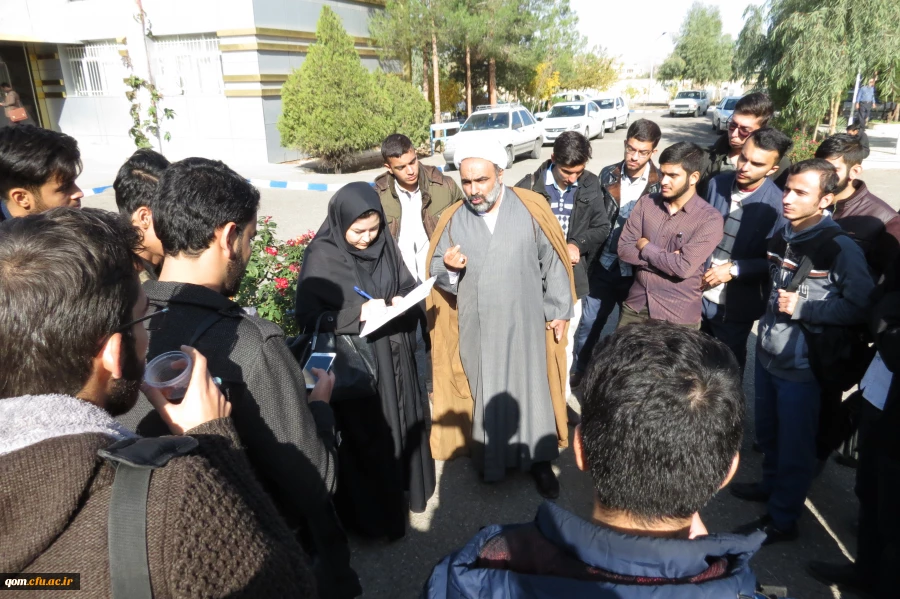 بازدید اعضای هیئت نظارت وارزیابی آموزش عالی استان قم از پردیس آیت الله طالقانی(ره) قم