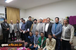 دیدار صمیمانه سرپرست مدیریت امور پردیس های استان قم با دانشجو معلمان اهل سنت به مناسب هفته وحدت