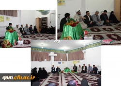 دیدار صمیمانه سرپرست مدیریت امور پردیس های استان قم با دانشجو معلمان اهل سنت به مناسب هفته وحدت