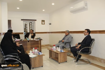 بازدید مدیرکل دانشجویی دانشگاه مرکزی فرهنگیان از پردیس های استان قم