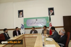 بازدید دکتر مشهدی مدیر امور مدارس وابسته و کارورزی دانشگاه فرهنگیان از مدیریت امور پردیس های استان قم