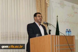 بزرگداشت روز دانشجو با حضور حجت الاسلام و المسلمین ذوالنور نماینده مردم قم در مجلس شواری اسلامی در مرکز آموزش عالی شهید مدنی(ره)