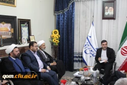 دیدار سرپرست مدیریت امور پردیس های استان با امیر آبادی عضو هیات رئیسه مجلس شورای اسلامی و نماینده مردم شریف قم در مجلس