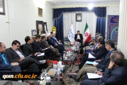 دیدار سرپرست مدیریت امور پردیس های استان با امیر آبادی عضو هیات رئیسه مجلس شورای اسلامی و نماینده مردم شریف قم در مجلس