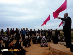 اعزام دانشجو معلمان دانشگاه فرهنگیان استان قم جهت عزیمت به اردو راهیان نور