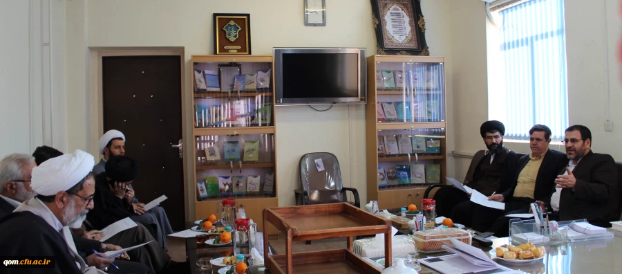دیدار رییس دانشگاه فرهنگیان با مسئولان مجتمع آموزشی پژوهشی تبلیغ حوزه علمیه قم