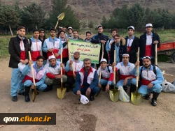 حضور دانشجو معلمان پردیس آیت الله طالقانی(ره) قم در امداد رسانی به مناطق سیل زده شهرستان پلدختر