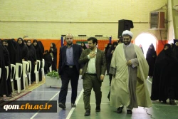 مراسم ساعت فرهنگی پردیس حضرت معصومه(س) قم با عنوان گام دوم انقلاب و نقش معلم مهدوی در تحقق آن با سخنرانی رائفی پور برگزار شد.