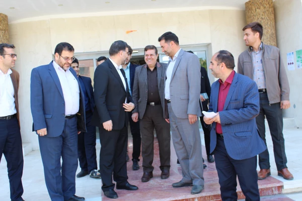 دیدار دکتر خنیفر رئیس دانشگاه فرهنگیان با امیر آبادی نماینده مردم شریف قم و عضو هیات رئیسه مجلس شورای اسلامی