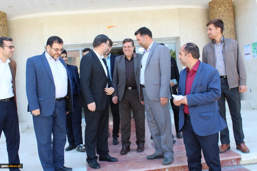 دیدار دکتر خنیفر رئیس دانشگاه فرهنگیان با امیر آبادی نماینده مردم شریف قم و عضو هیات رئیسه مجلس شورای اسلامی