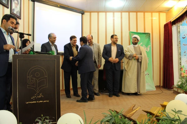 برگزاری مراسم بزرگداشت دهه سرآمدی آموزش با حضور دکتر خنفیر ریاست محترم دانشگاه فرهنگیان در پردیس حضرت معصومه(س) - قم