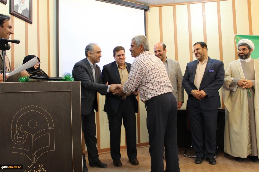 برگزاری مراسم بزرگداشت دهه سرآمدی آموزش با حضور دکتر خنفیر ریاست محترم دانشگاه فرهنگیان در پردیس حضرت معصومه(س) - قم