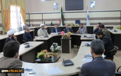 مراسم تودیع و معارفه مسئول جدید بسیج دانشجویی پردیس آیت الله طالقانی قم