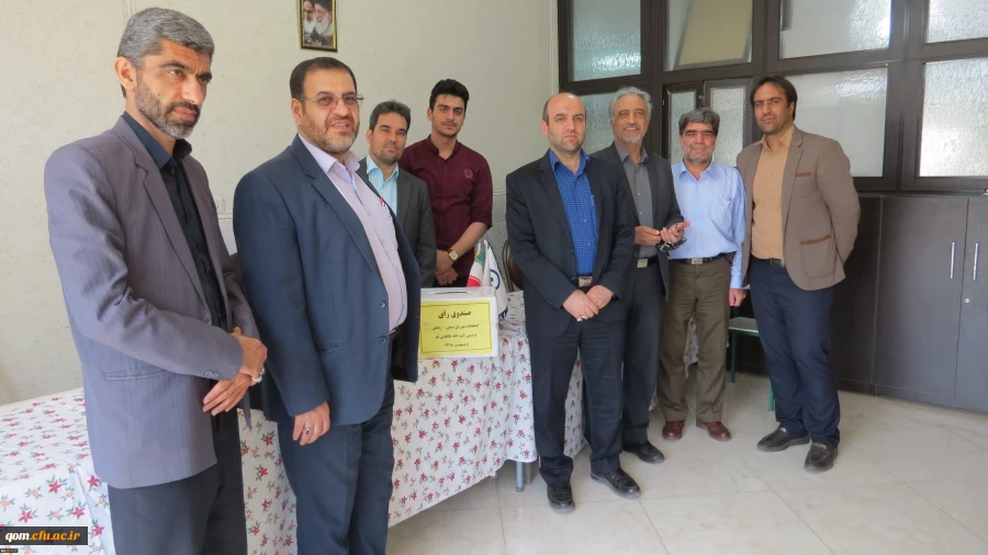 برگزاری انتخابات شورای صنفی ورفاهی دانشجویان پردیس آیت الله طالقانی قم با حضور محمدپور سرپرست مدیریت امور پردیس های استان