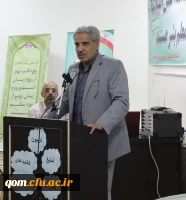 بازدید معاون دانشجویی دانشگاه  از فرایند انتخابات شوراهای صنفی استان قم