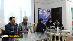 بازدید معاون دانشجویی دانشگاه  از فرایند انتخابات شوراهای صنفی استان قم