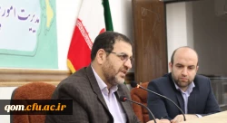 دیدار صمیمانه منتخبین دانشجو معلمان در شورای صنفی با سرپرست مدیریت امور پردیس های استان قم