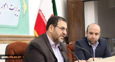 دیدار صمیمانه منتخبین دانشجو معلمان در شورای صنفی با سرپرست مدیریت امور پردیس های استان قم