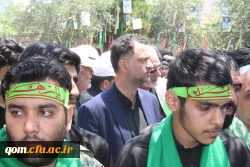 تشییع پیکر شهید گمنام 17 ساله در دانشگاه فرهنگیان استان قم