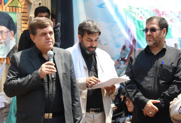 تشییع پیکر شهید گمنام 17 ساله در دانشگاه فرهنگیان استان قم