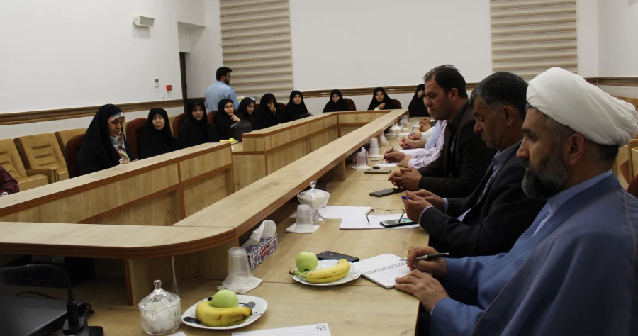 جلسه توجیهی جلسه توجیهی بیست و نهمین جشنواره فرهنگی هنری بخش عترت و معارف دینی