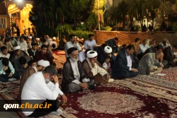 برگزاری مراسم شب هفت شهید گمنام