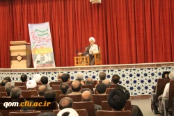 دیدار شرکت کنندگان در گردهمایی مسئولین کانون های بسیج با آیت الله مصباح یزدی