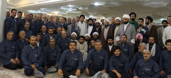 مراسم غبار روبی حرم مطهر فاطمه معصومه(س)