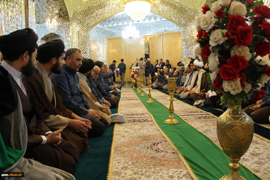 مراسم غبار روبی حرم مطهر فاطمه معصومه(س)