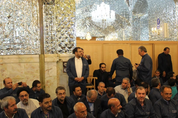 مراسم غبار روبی حرم مطهر فاطمه معصومه(س)