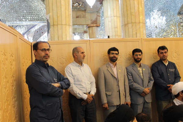 مراسم غبار روبی حرم مطهر فاطمه معصومه(س)