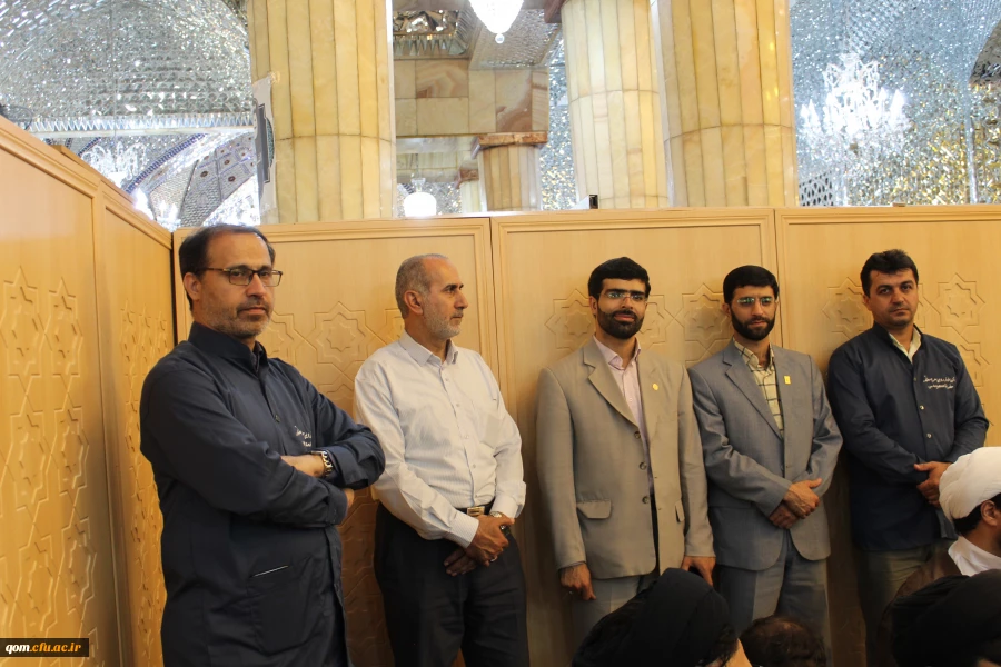 مراسم غبار روبی حرم مطهر فاطمه معصومه(س)