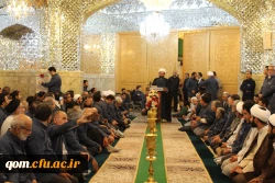 مراسم غبار روبی حرم مطهر فاطمه معصومه(س)