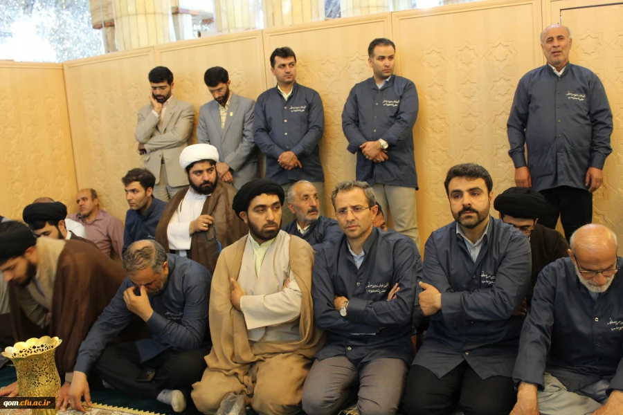 مراسم غبار روبی حرم مطهر فاطمه معصومه(س)