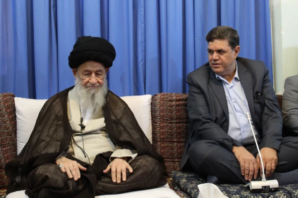 دیدار هیئت رئیسه دانشگاه و روسای استانی دانشگاه فرهنگیان سراسر کشور با آیت الله العظمی علوی گرگانی
