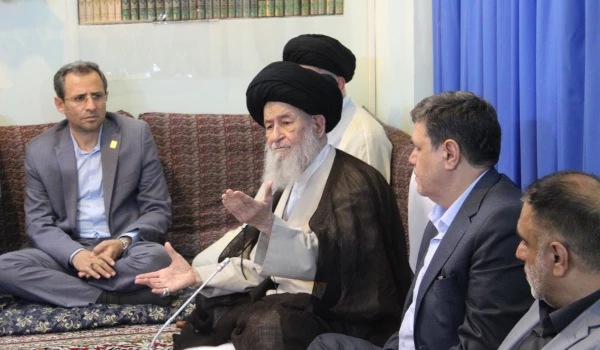 دیدار هیئت رئیسه دانشگاه و روسای استانی دانشگاه فرهنگیان سراسر کشور با آیت الله العظمی علوی گرگانی